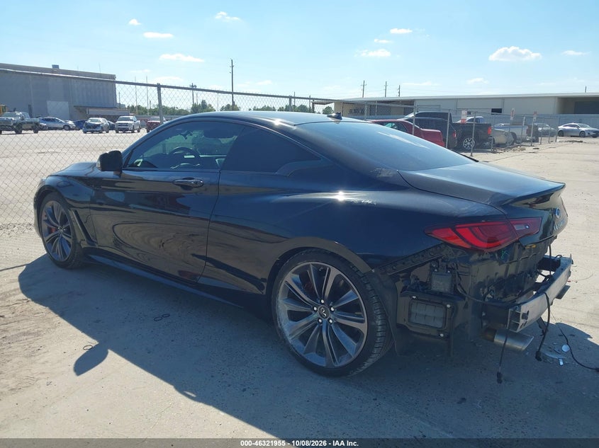 Vin: jn1fv7lk4nm660787, lot: 46822203, infiniti q60 red sport 400 20223