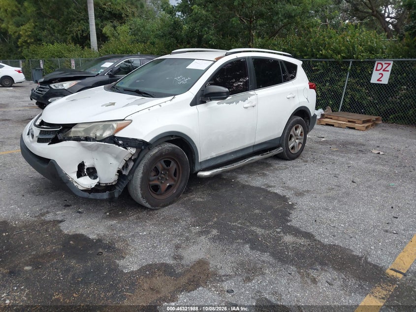 Vin: 2t3zfrev3ew090858, lot: 46822236, toyota rav4 le 20142