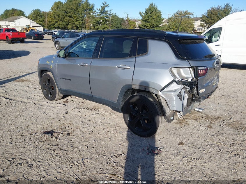Vin: 3c4njcbb4jt461452, lot: 46822254, jeep compass altitude fwd 20183