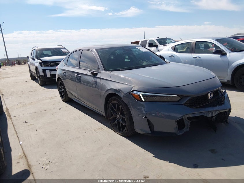 Vin: 19xfl4h83te000587, lot: 46822264, honda civic hybrid sport 20261