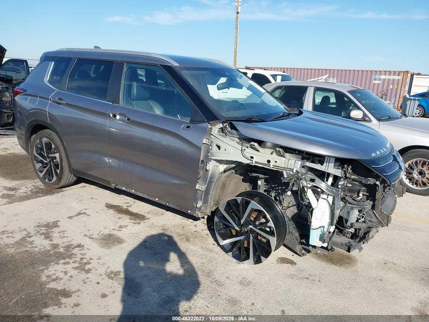 Vin: ja4j3ua88nz027726, lot: 46822270, mitsubishi outlander black edition 2wd/se 2.5 2wd/se launch edition 2wd 2022 img_1