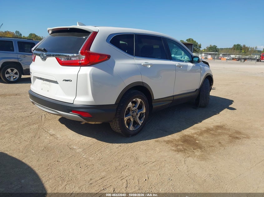 Vin: 5j6rw2h89ka008035, lot: 46822288, honda cr-v ex-l 20194