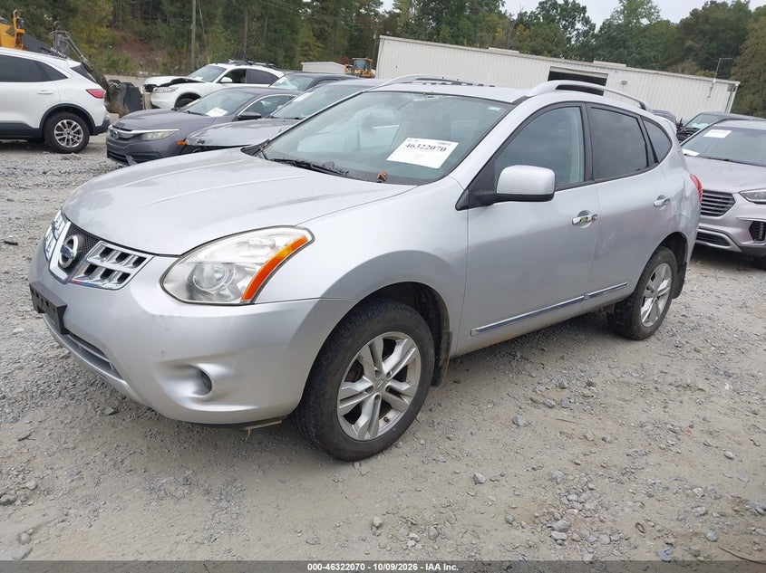 2012 Nissan Rogue Sv, Переворот, IAAI, VIN JN8AS5MV3CW716835 — фото 2