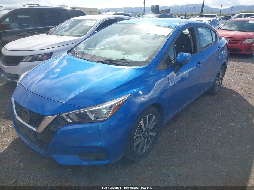 Vin: 3n1cn8ev2ml874900, lot: 46822319, nissan versa sv xtronic cvt 20212