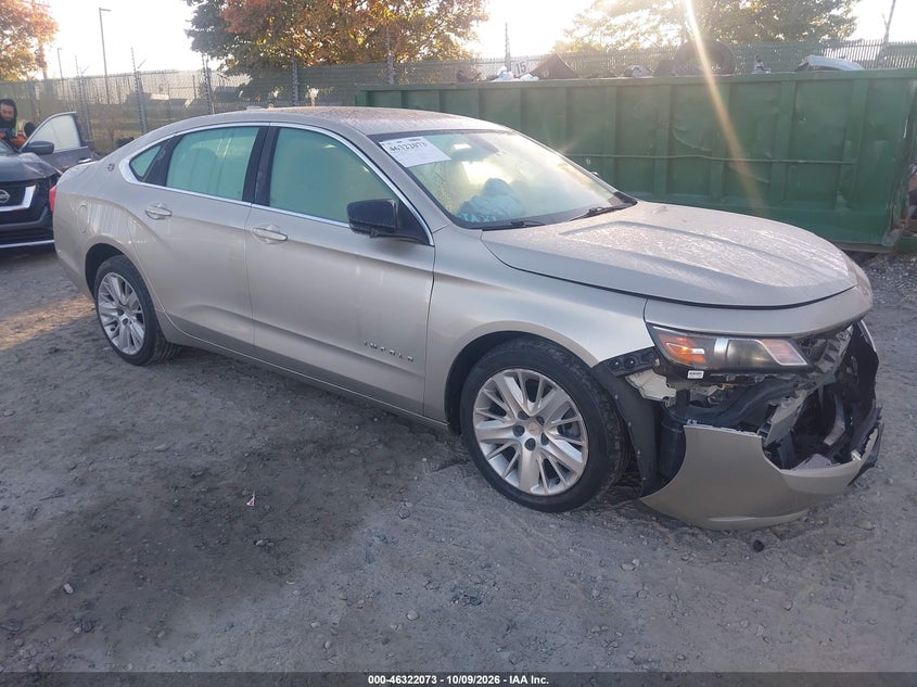 Vin: 2g11z5sl3f9171718, lot: 46822321, chevrolet impala ls 2015 img_1