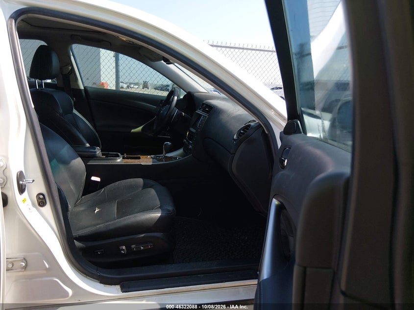LEXUS IS 250 2009 VIN JTHBK262592087630