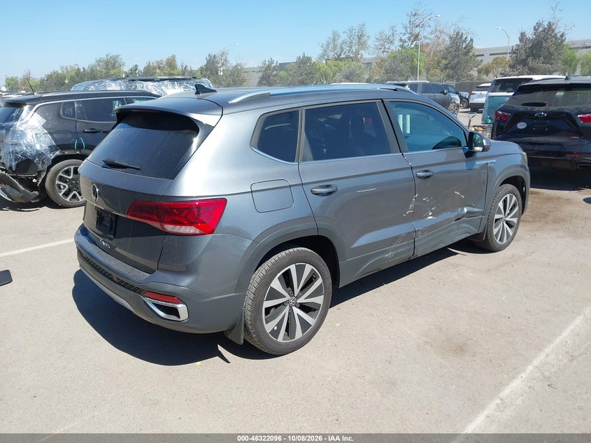 Vin: 3vvex7b28pm323763, lot: 46822344, volkswagen taos 1.5t se 20234