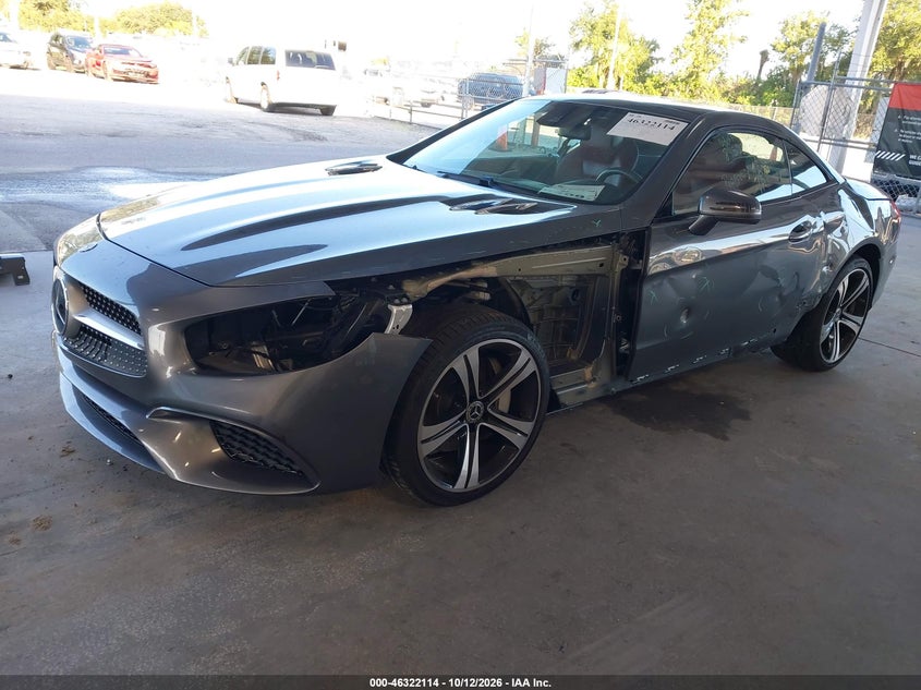 Vin: wddjk6ga8kf056404, lot: 46822363, mercedes-benz sl 450 20192