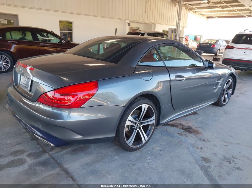 Vin: wddjk6ga8kf056404, lot: 46822363, mercedes-benz sl 450 20194