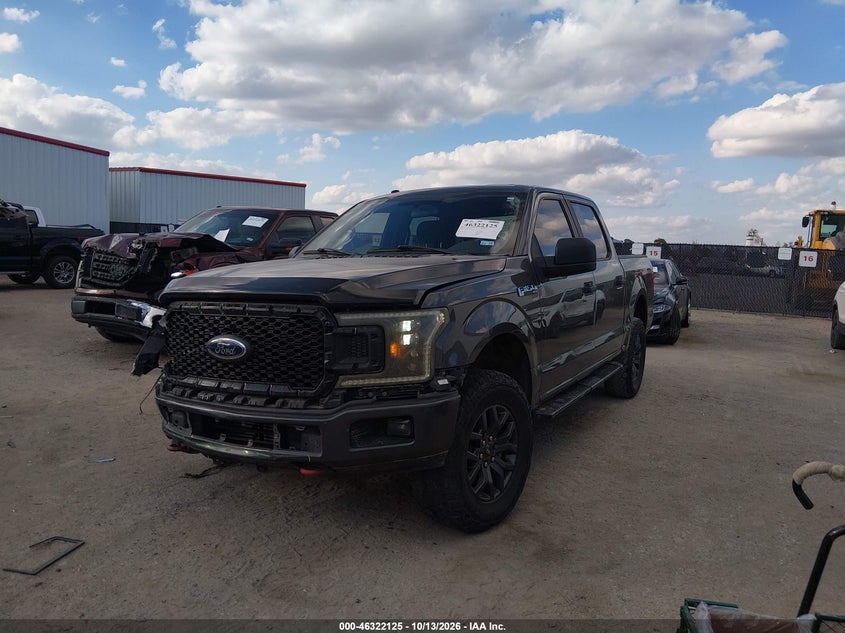 Vin: 1ftew1ep2jkc51351, lot: 46822373, ford f-150 xl 20182