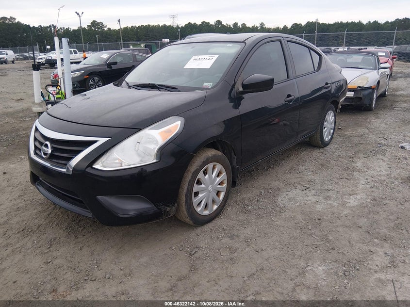 Vin: 3n1cn7ap4hl853523, lot: 46822390, nissan versa 1.6 s 20172