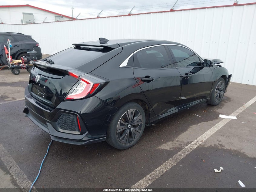 Vin: shhfk7h71hu412468, lot: 46822393, honda civic ex-l 20174