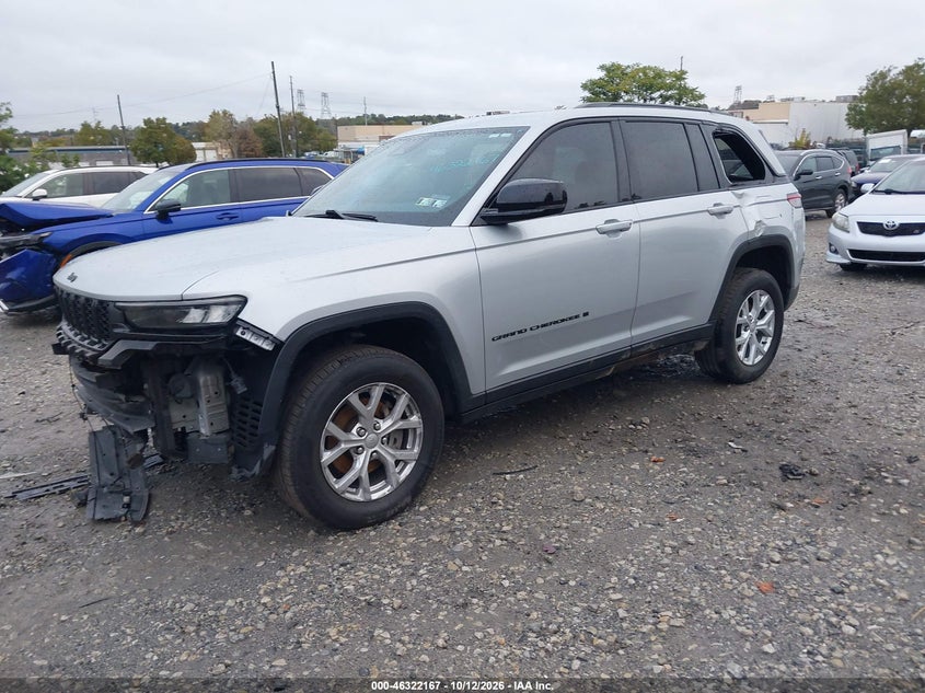 Vin: 1c4rjhag4p8766274, lot: 46822415, jeep grand cherokee altitude 4x4 20232