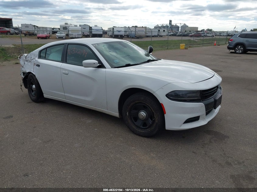 Vin: 2c3cdxag9jh265815, lot: 46822442, dodge charger police rwd 2018 img_1