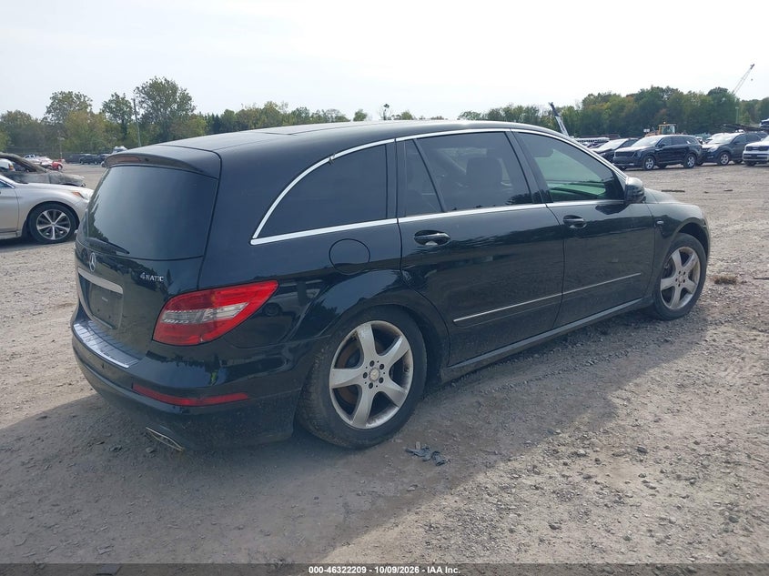 Vin: 4jgcb5he6ca138575, lot: 46822457, mercedes-benz r 350 4matic 20124