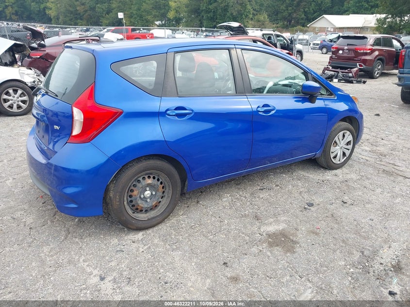 Vin: 3n1ce2cp1hl357224, lot: 46822459, nissan versa note sv 20174