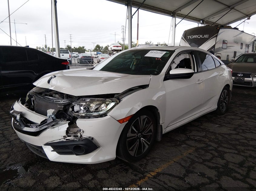 Vin: 2hgfc1f78gh635874, lot: 46822496, honda civic ex-l 20162