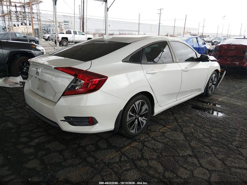 Vin: 2hgfc1f78gh635874, lot: 46822496, honda civic ex-l 20164