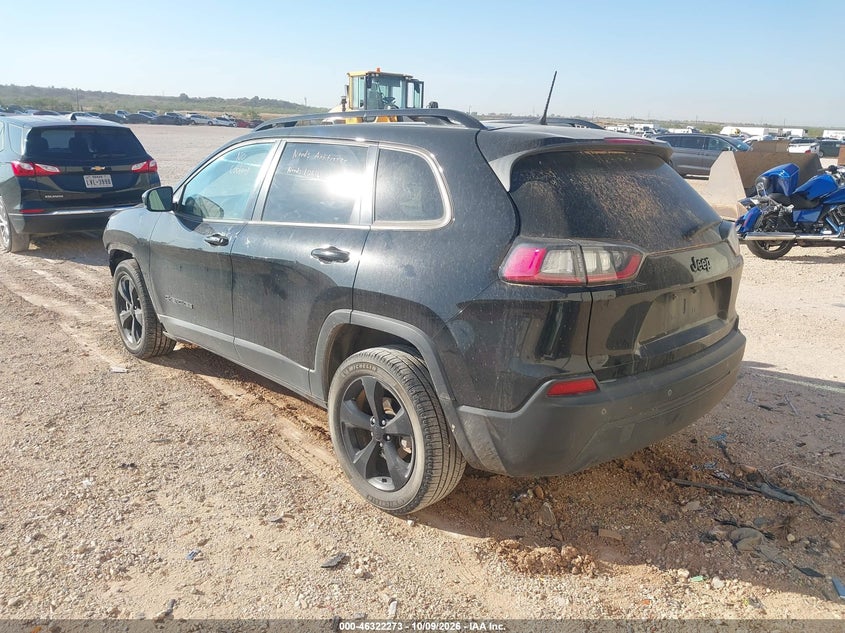 Vin: 1c4pjllb9md242391, lot: 46822521, jeep cherokee altitude fwd 20213