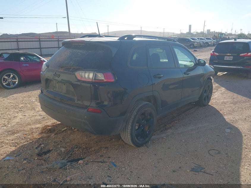Vin: 1c4pjllb9md242391, lot: 46822521, jeep cherokee altitude fwd 20214