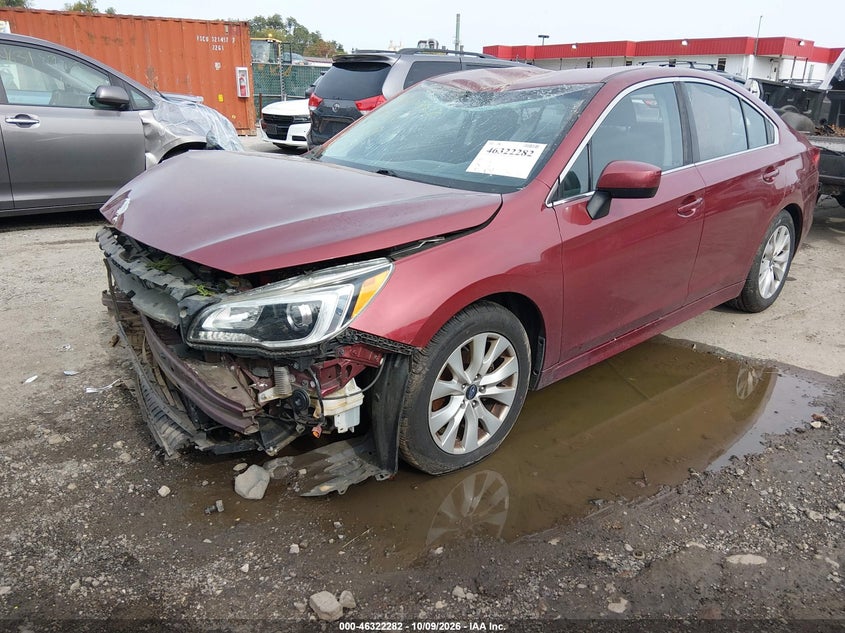 Vin: 4s3bnac68h3021253, lot: 46822530, subaru legacy 2.5i premium 20172