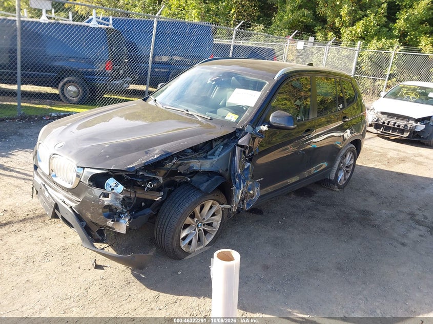 Vin: 5uxwx9c59h0d98307, lot: 46822539, bmw x3 xdrive28i 20172