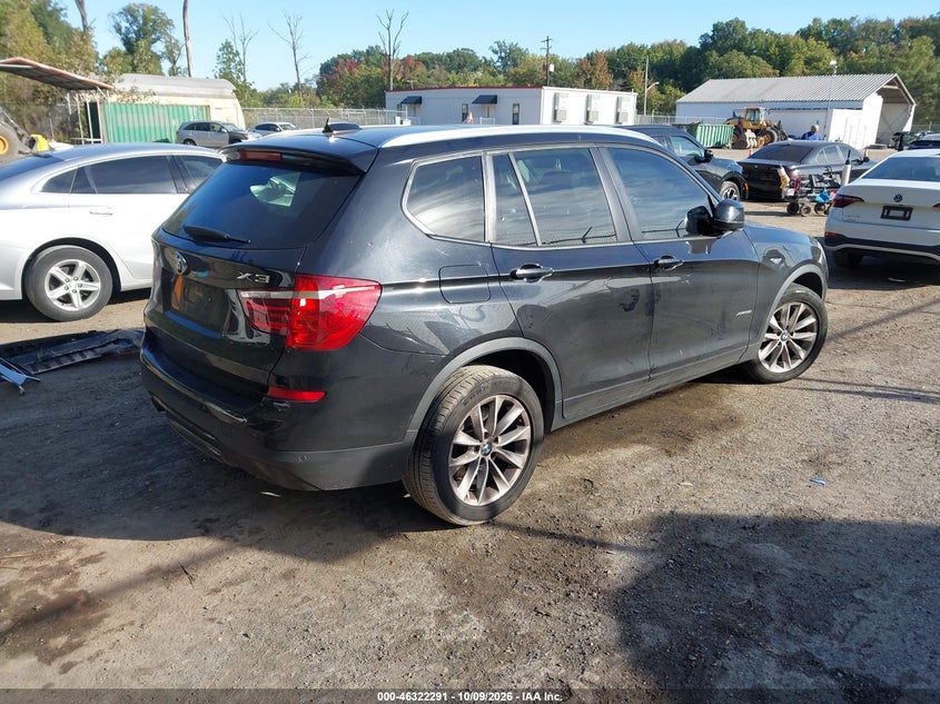 Vin: 5uxwx9c59h0d98307, lot: 46822539, bmw x3 xdrive28i 20174