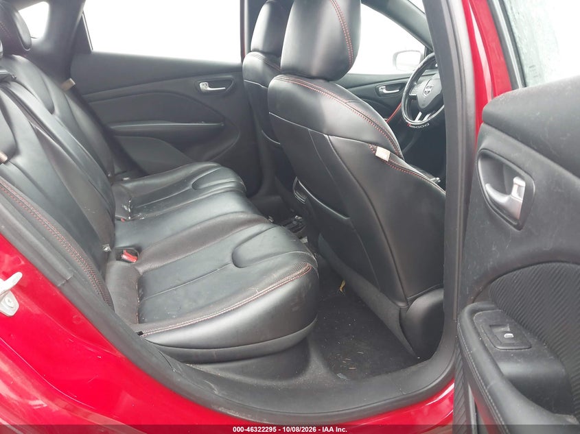 DODGE DART 2015 VIN 1C3CDFEBXFD302013