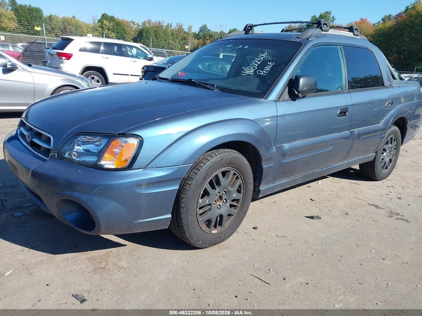 2006 Subaru Baja Sport, Normal Wear & Tear, IAAI, VIN 4S4BT62C267101093 — photo 2