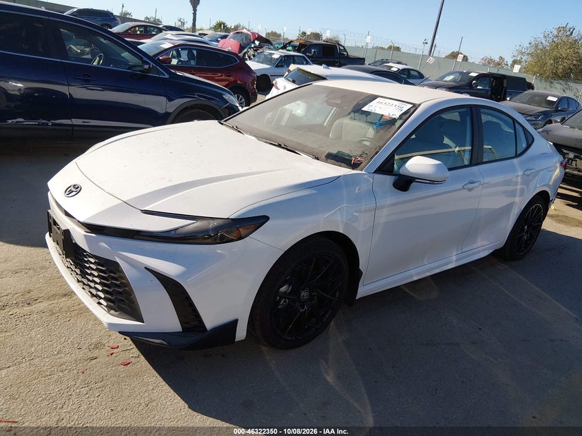 2026 Toyota Camry Se, Удар сзади, IAAI, VIN 4T1DBADK0TU054128 — фото 2