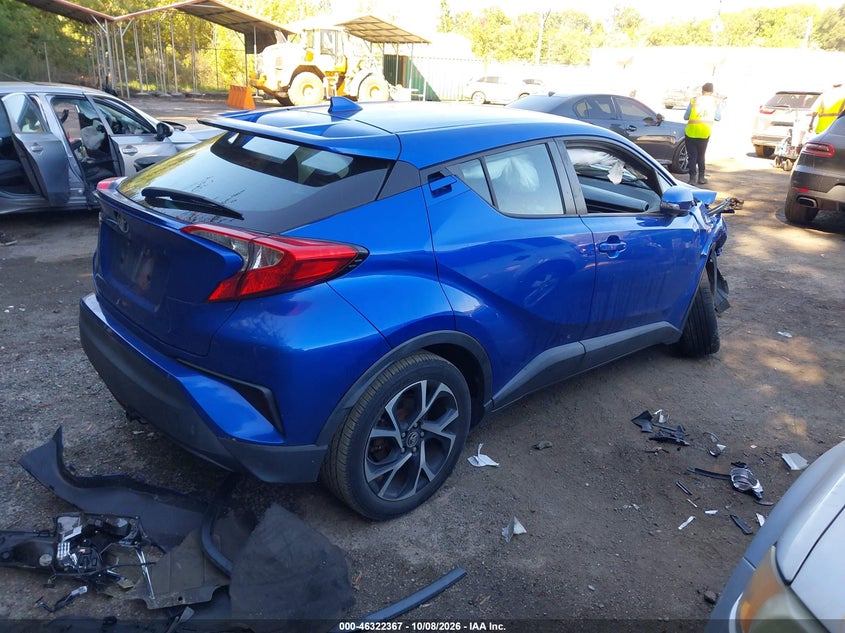 Vin: nmtkhmbx7jr048904, lot: 46822616, toyota c-hr xle premium 20184