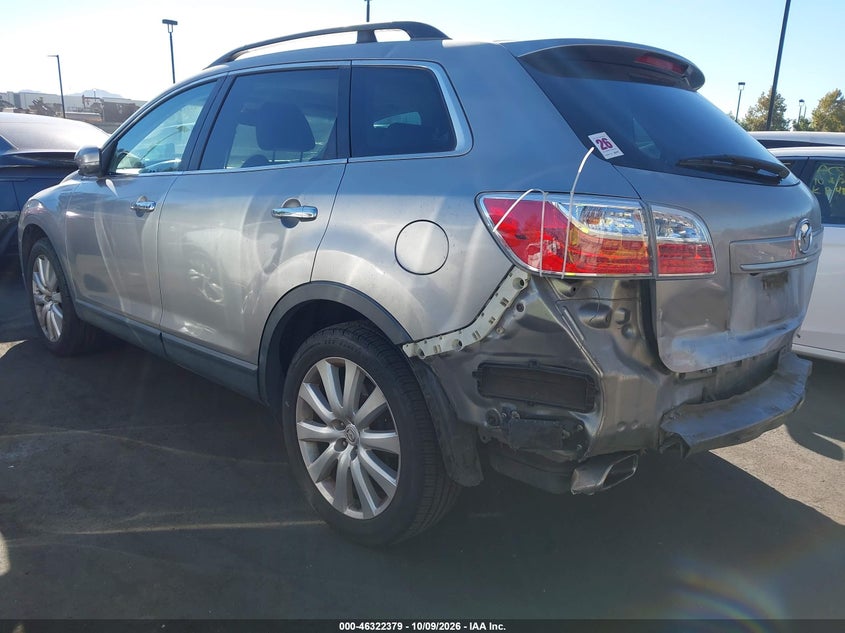 Vin: jm3tb2mvxa0234681, lot: 46822627, mazda cx-9 grand touring 20103