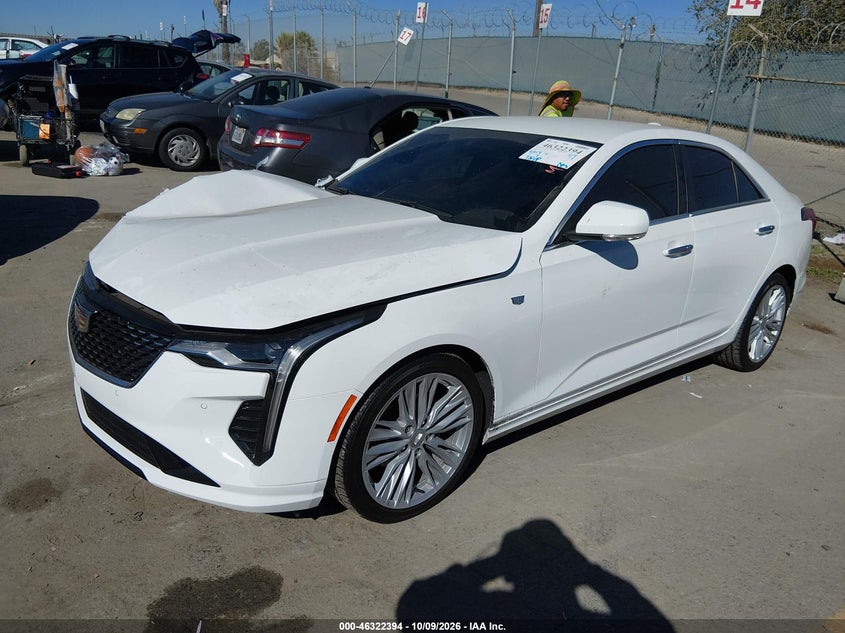 Vin: 1g6db5rkxs0111688, lot: 46822642, cadillac ct4 premium luxury rwd 20252