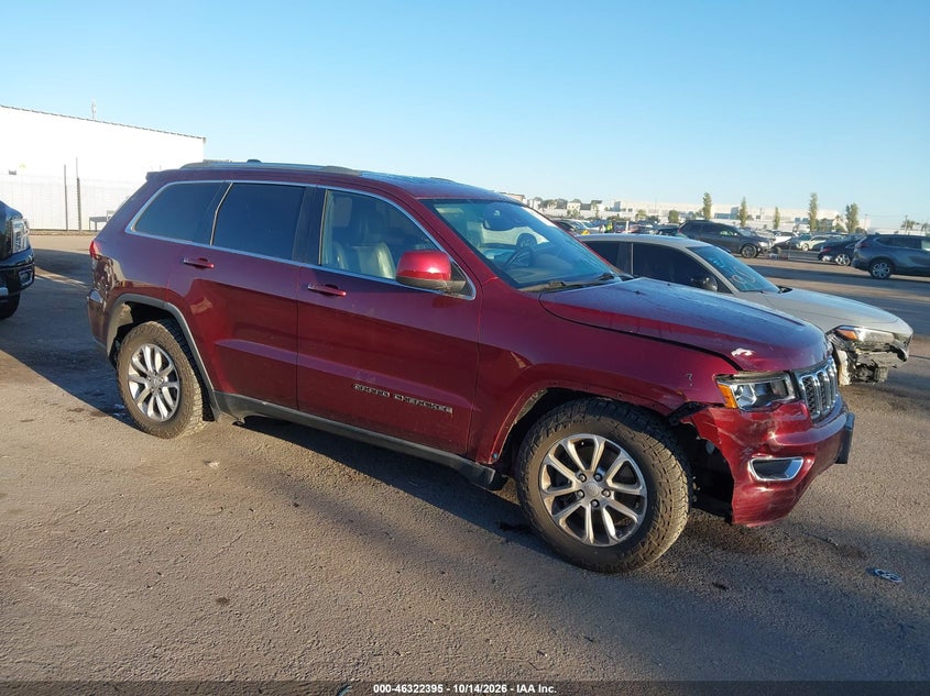 Vin: 1c4rjeag2mc657562, lot: 46822643, jeep grand cherokee laredo x 4x2 20211