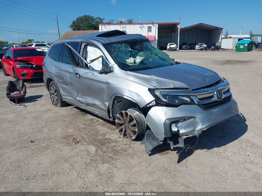 Vin: 5fnyf5h55lb020779, lot: 46822657, honda pilot 2wd ex-l 2020 img_1