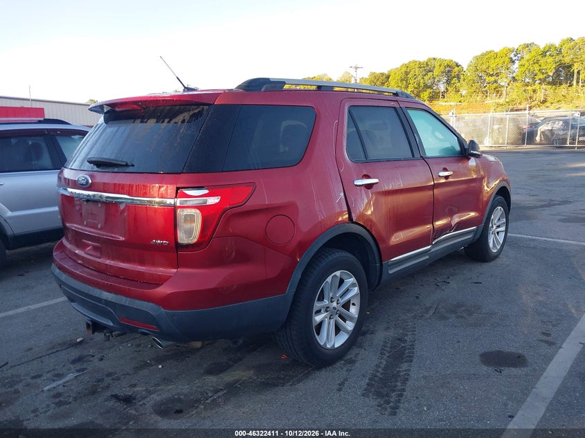 Vin: 1fm5k8d81dgc37331, lot: 46822658, ford explorer xlt 20134