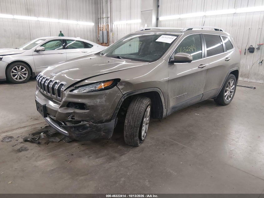 Vin: 1c4pjmdx4jd577876, lot: 46822662, jeep cherokee limited 4x4 20182