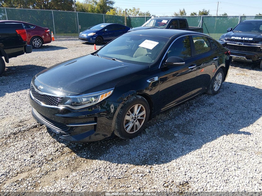 Vin: 5xxgt4l34gg103871, lot: 46822663, kia optima lx 20162