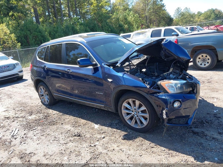 Vin: 5uxwx9c50e0d25869, lot: 46822666, bmw x3 xdrive28i 20141
