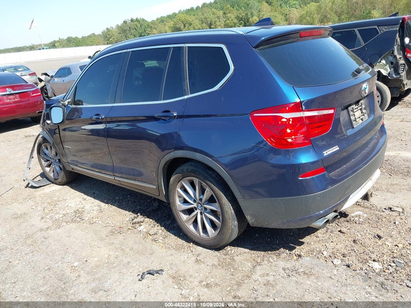 Vin: 5uxwx9c50e0d25869, lot: 46822666, bmw x3 xdrive28i 20143