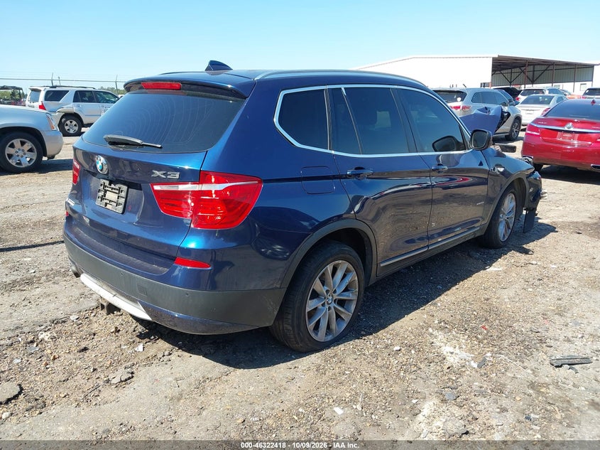 Vin: 5uxwx9c50e0d25869, lot: 46822666, bmw x3 xdrive28i 20144