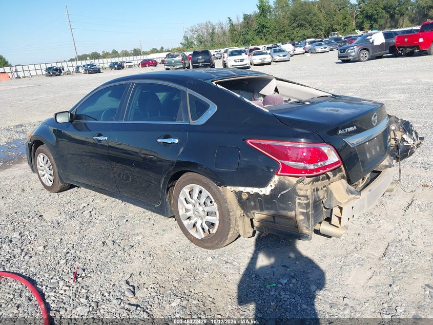 Vin: 1n4al3ap9dn464749, lot: 46822674, nissan altima 2.5 s 20133