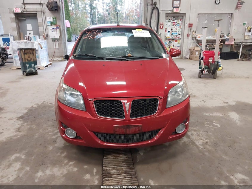 PONTIAC G3 2009 VIN KL2TD66EX9B639269