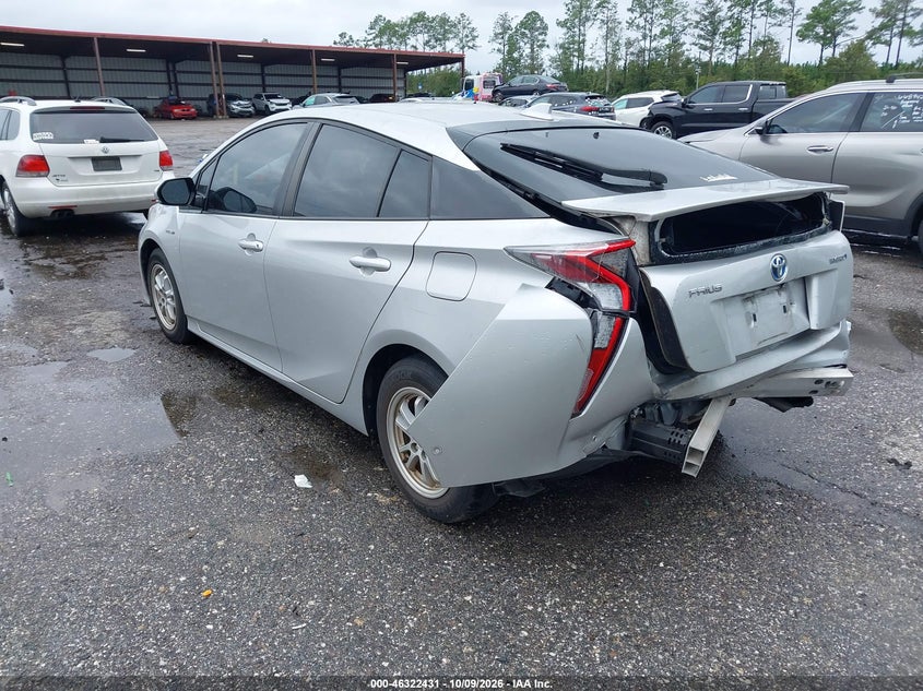 Vin: jtdkbrfu5h3560110, lot: 46822679, toyota prius two 20173