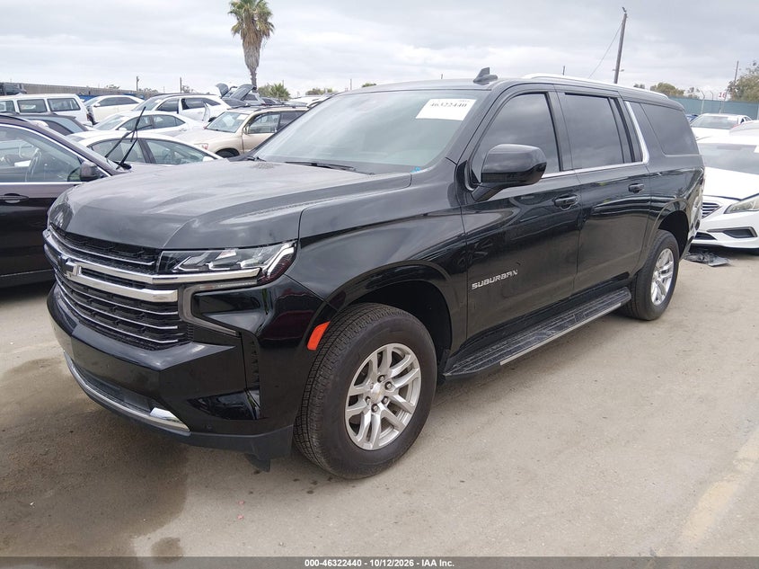 Vin: 1gnscbkd9pr263368, lot: 46822688, chevrolet suburban 2wd ls 20232