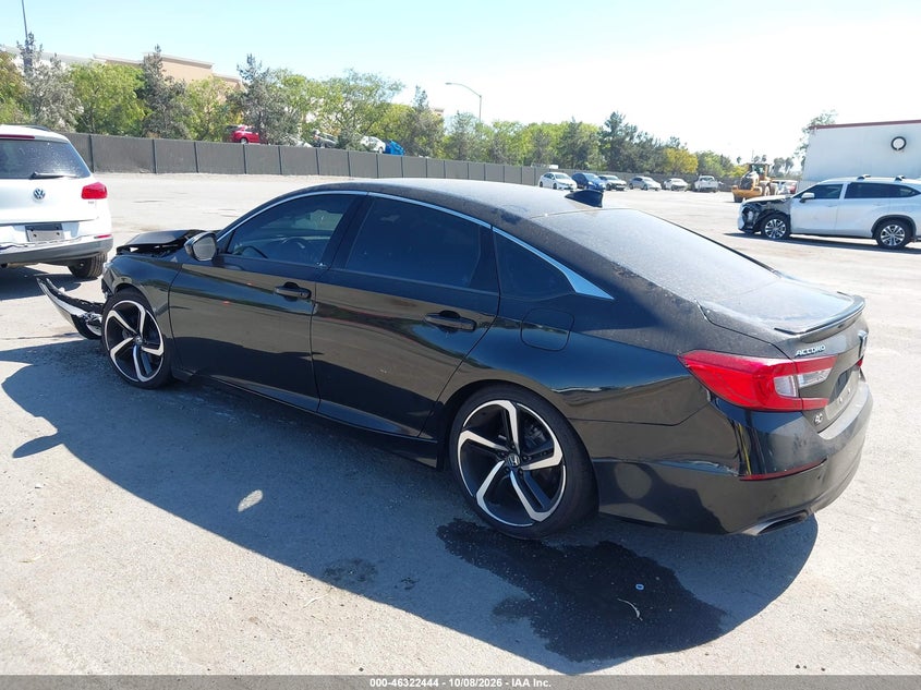 Vin: 1hgcv1f3xma076736, lot: 46822692, honda accord sport 20213