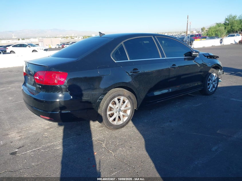 Vin: 3vwdp7aj4dm434032, lot: 46822705, volkswagen jetta 2.5l se 20134