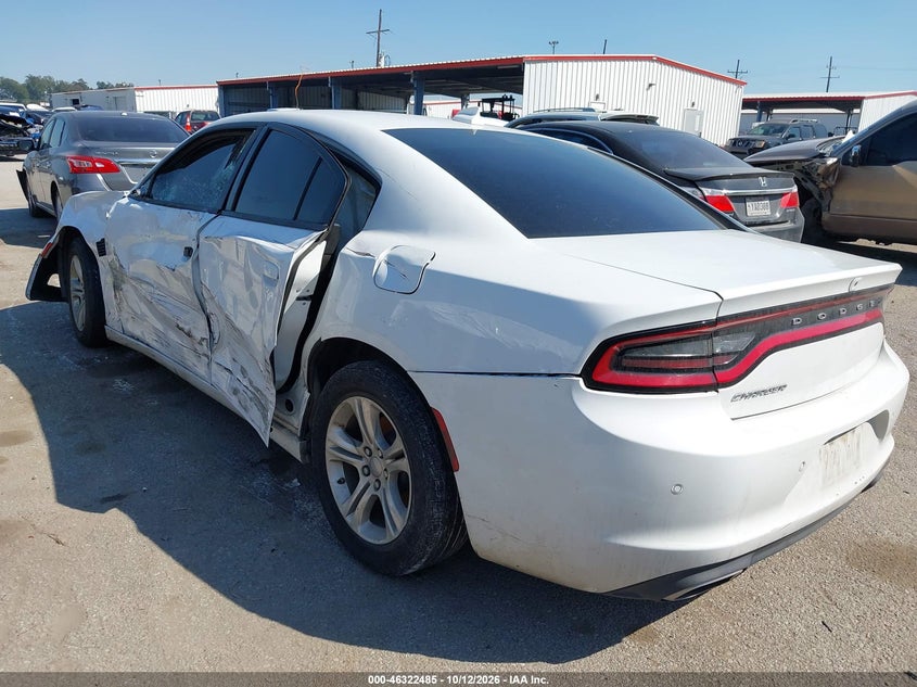 Vin: 2c3cdxbgxph655717, lot: 46822733, dodge charger sxt 20233