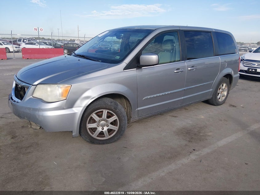 Vin: 2c4rc1bg9dr577037, lot: 46822767, chrysler town & country touring 20132