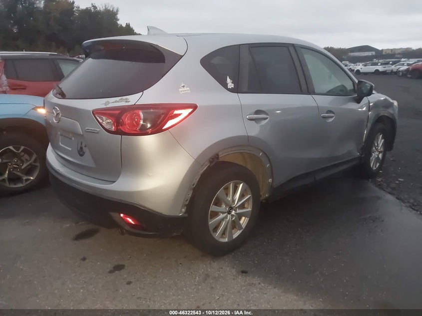 Vin: jm3ke4cyxg0640415, lot: 46822791, mazda cx-5 touring 20164